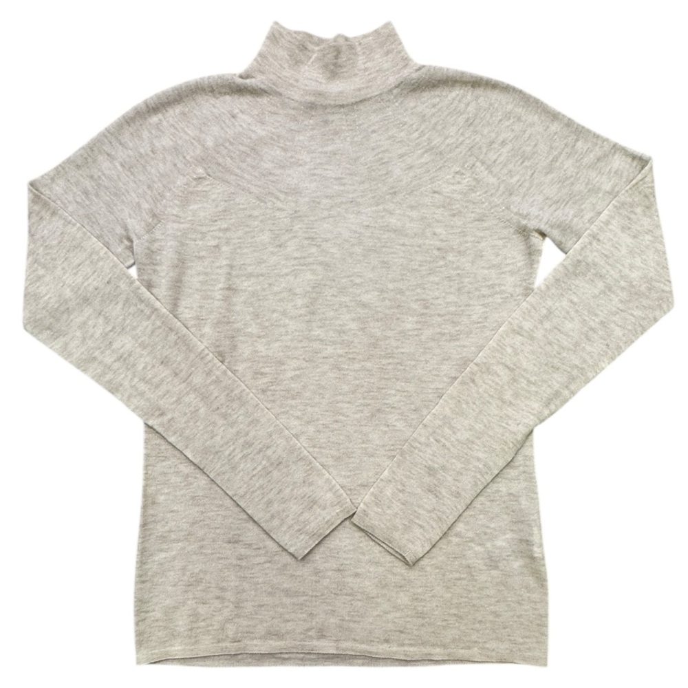 Vince Wool and Cashmere Blend Mock Neck Sweater - Picture 3 of 7